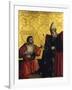 Antipater in Front of Julius Caesar, C. 1435-Konrad Witz-Framed Giclee Print