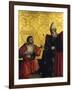 Antipater in Front of Julius Caesar, C. 1435-Konrad Witz-Framed Giclee Print