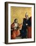 Antipater Kneeling before Juilus Caesar from the Heilspiegel Altarpiece, C.1435-Konrad Witz-Framed Giclee Print