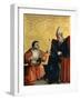 Antipater Kneeling before Juilus Caesar from the Heilspiegel Altarpiece, C.1435-Konrad Witz-Framed Giclee Print