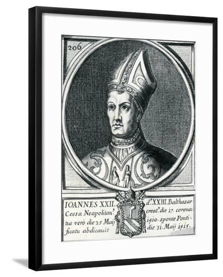 Antipope John XXIII (C.1370-1419)--Framed Giclee Print