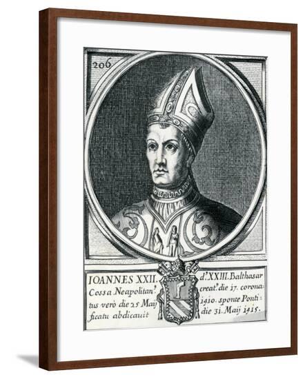 Antipope John XXIII (C.1370-1419)--Framed Giclee Print