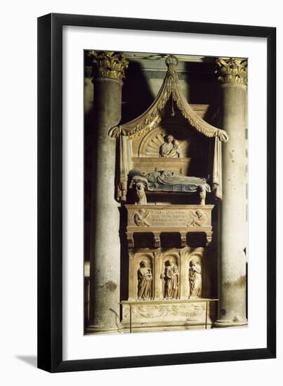 Antipope John XXIII's Tomb-Donatello-Framed Giclee Print