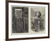 Antiquarian Excavations in Egypt-Henry Woods-Framed Giclee Print