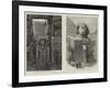 Antiquarian Excavations in Egypt-Henry Woods-Framed Giclee Print