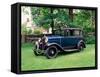 Antique 1931 Ford Model A Car, Waterloo, Quebec, Canada-Design Pics-Framed Stretched Canvas