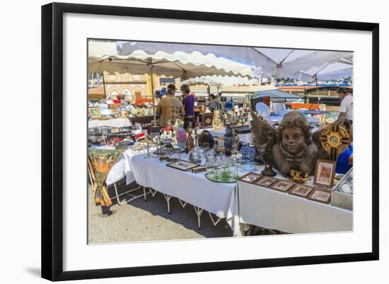 Antique and Bric-A-Brac Market-Amanda Hall-Framed Photographic Print