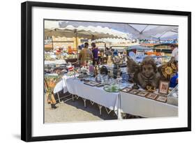 Antique and Bric-A-Brac Market-Amanda Hall-Framed Photographic Print