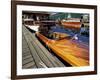 Antique and Classic Boat Show, Center for Wooden Boats, Lake Union, Seattle, Washington, USA-William Sutton-Framed Photographic Print