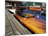 Antique and Classic Boat Show, Center for Wooden Boats, Lake Union, Seattle, Washington, USA-William Sutton-Mounted Photographic Print