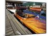 Antique and Classic Boat Show, Center for Wooden Boats, Lake Union, Seattle, Washington, USA-William Sutton-Mounted Photographic Print