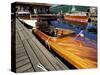 Antique and Classic Boat Show, Center for Wooden Boats, Lake Union, Seattle, Washington, USA-William Sutton-Stretched Canvas