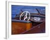 Antique and Classic Boat Society Show on Lake Washington, Seattle, Washington, USA-William Sutton-Framed Photographic Print