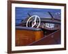 Antique and Classic Boat Society Show on Lake Washington, Seattle, Washington, USA-William Sutton-Framed Photographic Print