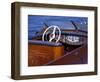 Antique and Classic Boat Society Show on Lake Washington, Seattle, Washington, USA-William Sutton-Framed Photographic Print