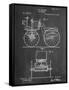 Antique Automobile Patent 1895-null-Framed Stretched Canvas