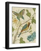 Antique Aviary III-Chariklia Zarris-Framed Art Print