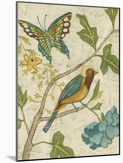 Antique Aviary III-Chariklia Zarris-Mounted Art Print