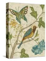 Antique Aviary III-Chariklia Zarris-Stretched Canvas