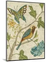 Antique Aviary III-Chariklia Zarris-Mounted Art Print