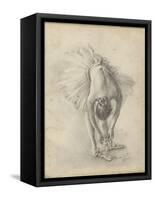 Antique Ballerina Study I-Ethan Harper-Framed Stretched Canvas