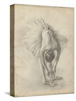 Antique Ballerina Study I-Ethan Harper-Stretched Canvas