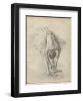 Antique Ballerina Study I-Ethan Harper-Framed Art Print