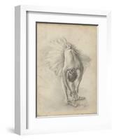 Antique Ballerina Study I-Ethan Harper-Framed Art Print