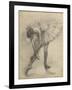 Antique Ballerina Study II-Ethan Harper-Framed Art Print