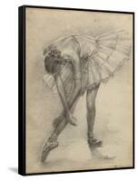 Antique Ballerina Study II-Ethan Harper-Framed Stretched Canvas