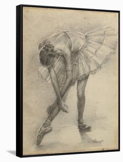 Antique Ballerina Study II-Ethan Harper-Framed Stretched Canvas