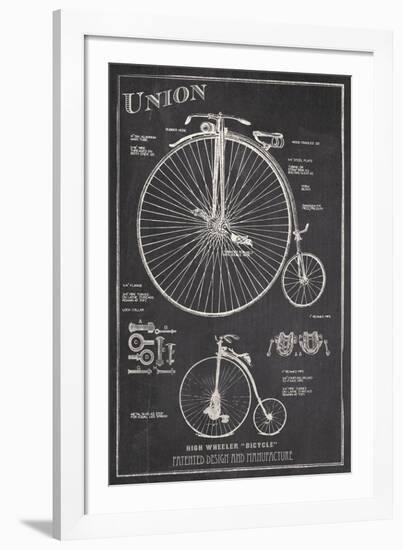 Antique Bicycles I-The Vintage Collection-Framed Giclee Print