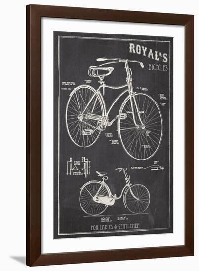 Antique Bicycles II-The Vintage Collection-Framed Giclee Print