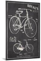 Antique Bicycles II-The Vintage Collection-Mounted Giclee Print