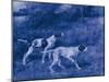 Antique Blue Dogs III-Vision Studio-Mounted Art Print