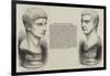 Antique Busts from Pompeii-null-Framed Giclee Print