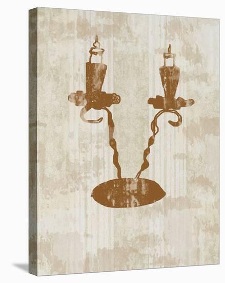 Antique Candelabra-Irena Orlov-Stretched Canvas