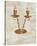 Antique Candelabra-Irena Orlov-Stretched Canvas