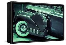 Antique Car-null-Framed Stretched Canvas