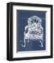 Antique Chair Blueprint V-Vision Studio-Framed Art Print