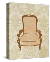 Antique Chair I-Irena Orlov-Stretched Canvas