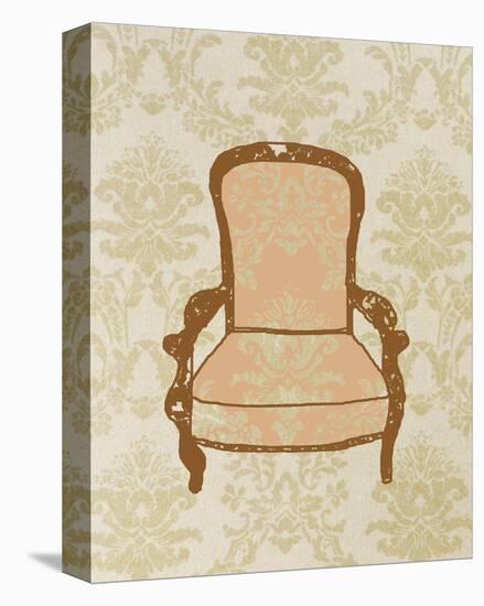 Antique Chair I-Irena Orlov-Stretched Canvas