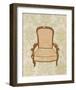 Antique Chair I-Irena Orlov-Framed Art Print