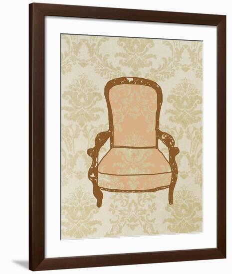 Antique Chair I-Irena Orlov-Framed Art Print