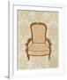 Antique Chair I-Irena Orlov-Framed Art Print
