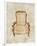 Antique Chair II-Irena Orlov-Framed Premium Giclee Print