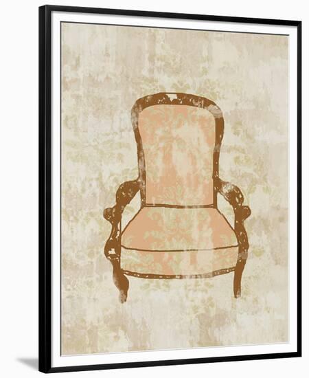 Antique Chair II-Irena Orlov-Framed Premium Giclee Print