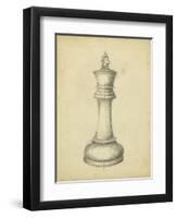 Antique Chess I-Ethan Harper-Framed Art Print