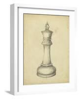 Antique Chess I-Ethan Harper-Framed Art Print