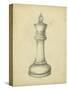 Antique Chess I-Ethan Harper-Stretched Canvas